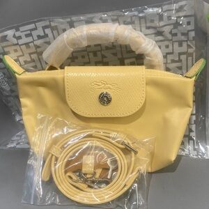 LongChamp Yellow mini bag